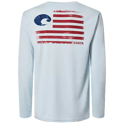 40% Off Costa Tech Pride Fishing Sun Performance Shirt | Pick Color | UPF 50 • $24.95