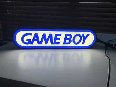 Large Gameboy USB LED Light Up Sign Light Box USB Lamps  • £27