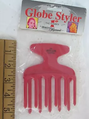 Vintage GLOBE Large Afro Hair Styler Pick Pik Comb 1980's Sealed-Made In Germany • $11.88