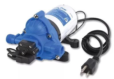 120V Water Pump 3.0GPM 55PSI Washdown Mobile Home Marine RV Camper Aqua Pro • $154.01