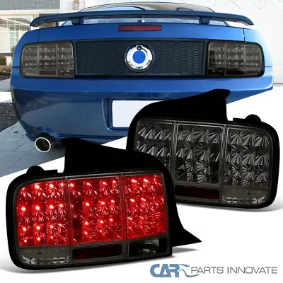 Smoke Tail Lights Fits 2005-2009 Ford Mustang LED Sequential Signal Brake Lamps • $158.95