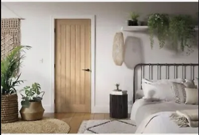 £60 • Buy LPD Internal Oak Belize Cottage Style Solid Door *All Sizes**Delivery Available*