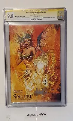 2006 Soulfire #6 CGC SS 9.8 SIGNED By Michael Turner - Aspen Wizard World LA • $210