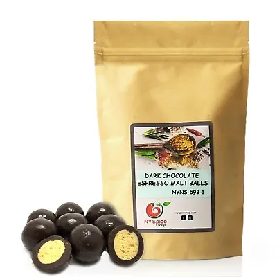 Dark Chocolate Espresso Malt Balls Item Weight 4oz-5lb • $84.62