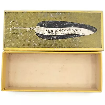 Vintage Lou Eppinger DARDEVLE Spoon Fishing Lure #116 - Box Only** • $19.99