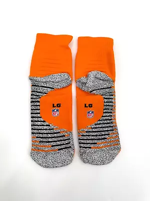 Miami Dolphins Team Issued Nike Orange Color Rush Low Ankle Socks Sz X-large • $19.99