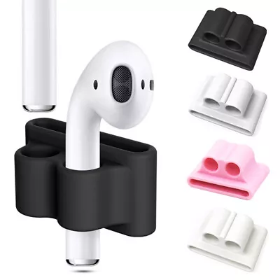 $2.19 • Buy Anti-Lost Silicone Earphone Holder Watch Band For Apple AirPod Accessories