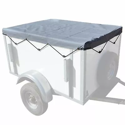 6' X 4' Ft (182x122cm) Trailer Cover With Elastic Cord Eyelets Erde Daxara TR233 • $97.23