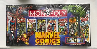 Marvel Comics 1999 Monopoly Game Super Hero Collectors Edition New & Sealed Rare • £39