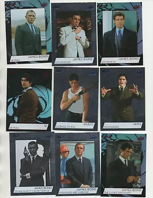 2019 Upper Deck James Bond Collection - Silver Foil -  You Pick Finish Your Set • $3.49