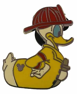 Disney Hidden Mickey Series Donald Duck Outfits Fireman Firefighter Pin 2007 • $12.95