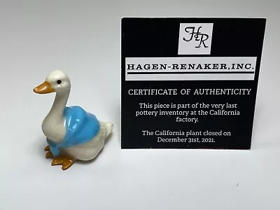 Hagen Renaker #19 Mother Goose Blue Unfinished NOS Last Factory Stock Free Ship • $9.99