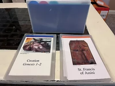 From Genesis To St Francis Of Assisi Veritas Press History Cards (82) • $30