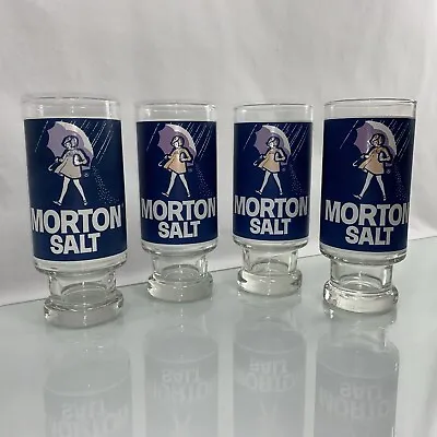 Morton Salt Umbrella Girl 15 Oz Tumblers • $29.95