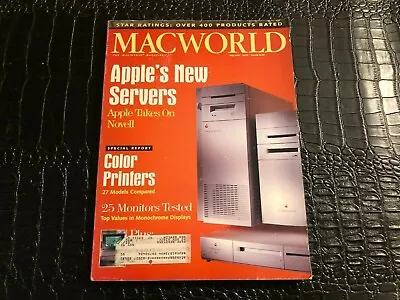 MAY 1993 MACWORLD Apple Computer Magazine • $12