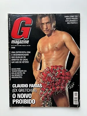 G Magazine Nov 2002 Brazil Vintage Gay Interest Magazine Latin Inches Macho • $35