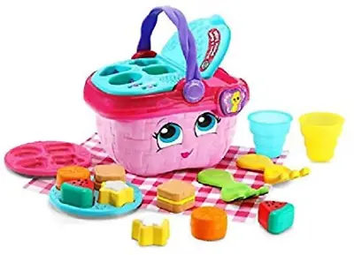 LeapFrog 603603 Shapes & Sharing Picnic Basket Baby Toy Educational And 16 For & • £27.14