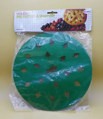 Christmas Tree PIE CRUST CUTTER ~ 10 Inch 🎄 Vintage NOS • $22.59