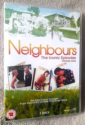 NEIGHBOURS The Iconic Episodes Volume 1 One. Tv Series. 3 Disc Box Set UK R2 DVD • £4.99