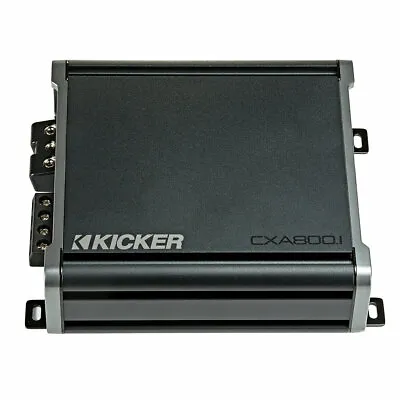 Kicker 46CXA800.1 800 Watts Class-D Mono Car Subwoofer Amplifier *46CXA8001 • $199.60