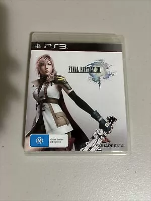 Final Fantasy XIII 8 - Sony PlayStation 3 - PS3 Game With Manual Good Condition • $14.29