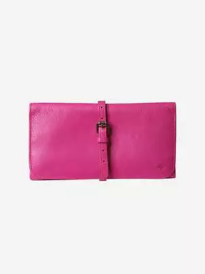 Mulberry Pink Jewellery Pouch With Buckled Closure • £148.96
