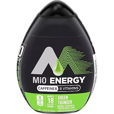 MiO Energy Liquid Water Enhancer Green Thunder 1.62 Ounce (Pack Of 12) • $90.99