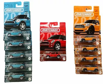 New MATCHBOX 2010 MINI COOPER S CABRIO BLUE 2011 Countryman 2003 1:64 Scale • $55