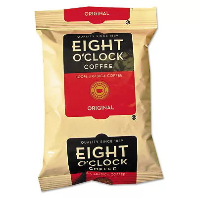 Eight O'Clock Regular Ground Coffee Fraction Packs Original 2oz 42/Carton 320840 • $90.32