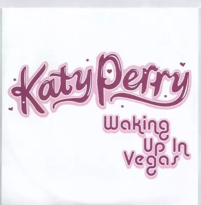 Katy Perry Waking Up In Vegas Promo CD • £7