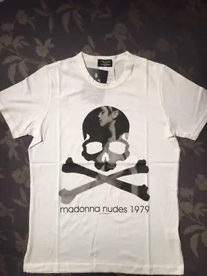 MASTERMIND JAPAN Theater 8 Skull Madonna T-Shirt Tops Men M White From Japan New • $358.62