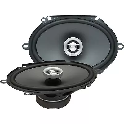 PowerBass OE-682 - 6x8  Coaxial Speakers 2-Ohm - Pair - Used Open Box • $69.99