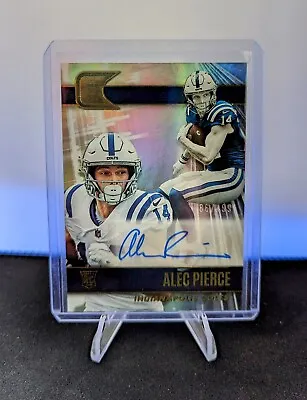 Alec Pierce 2022 Panini Chronicles Essentials Auto /199 Colts #ESS-ALP • $10.99