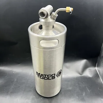 128oz Matco Tools Stainless Steel Mini Keg Portable Beer Growler Kegerator • $97.20