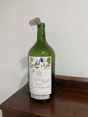 1997 Chateau MOUTON ROTHSCHILD PAUILLAC Empty Bottle W/ Original Cork. 3 Liter . • $795