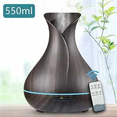LED Aroma Aromatherapy Diffuser Essential Oil Ultrasonic Air Humidifier Purifier • $19.90
