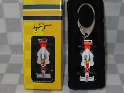 Ixo Sen001k Ayrton Senna F1 Mclaren Mp4/4 1988 Keyring • £18.95