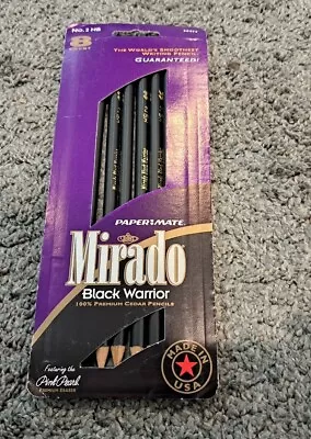 7 Mirado Black Warrior Paper Mate Pencils No. 2 HB Cedar • $9.99