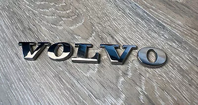 01-06 Volvo S60 2.5T 2.5 T Rear Gate Chrome Emblem Badge Nameplate 2001-2006 OEM • $5.60