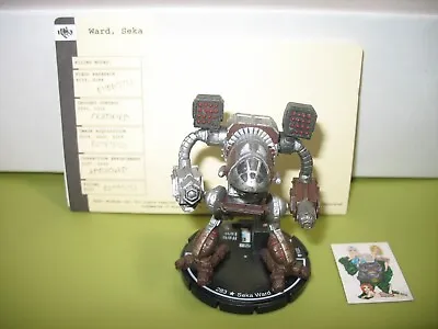 =Mechwarrior STEEL WOLVES Seka Ward 122 Mad Cat II With Dossier 41 = • $60