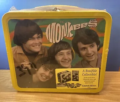 THE MONKEES Lunch Box JIGSAW PUZZLE Video SEALED 1997 Rhino  Limited Edition NEW • $74.95