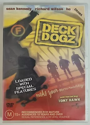 Deck Dogz (DVD 2005) Tony Hawk Sean Kennedy Richard Wilson Skateboarding • $6