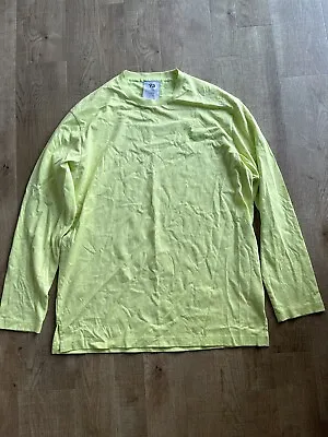 Bnwot Rare And Unique Adidas Y-3 Luminous Yellow L/s T-shirt - Medium - Sample • £50