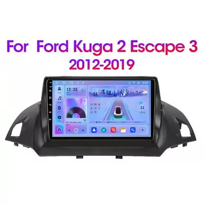 Android Radio Multimedia Video Player GPS Navigation For Ford Escape Kuga C-Max • $318.99