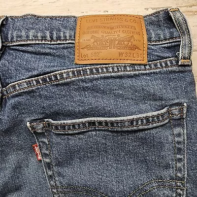 Levi's Lot 502 Premium Blue Jeans Men 32x30 Regular Taper Stretch Denim Big E • $24.99