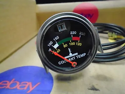 Mechanical Water Temp Gauge 2 1/16 80 Inch Lead Color Scale Rochester Gauge Usa  • $38.99