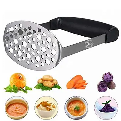 Masher RicerStainless Steel Ricer With Soft Handle Baby Food Fruit & Vegetable • £10.56