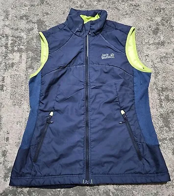 Jack Wolfskin Nanuk 100 Women’s Gilet Bodywarmer Size 12-14 • £22.99