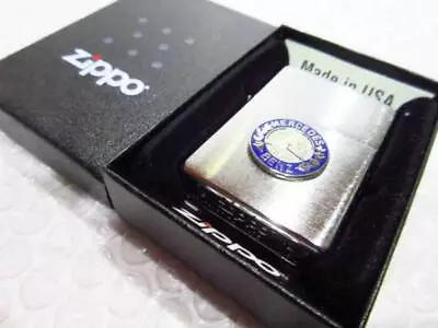 Zippo Mercedes-Benz Emblem Logo Silver Brass Oil Lighter Regular Case Japan • $83.39