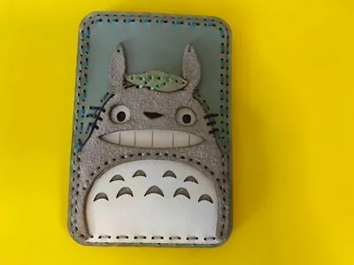 £153.43 • Buy My Neighbor Totoro Leather Pass Case Ghibli OJAGA DESIGN Collaboration